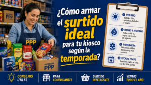 Cómo armar el surtido ideal para tu kiosco según la temporada