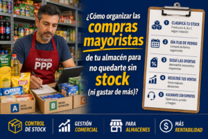 Como organizar tus compras para no quedarte sin stock
